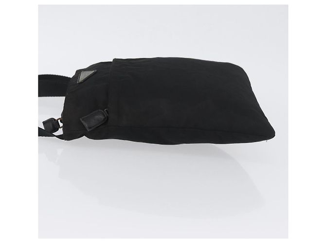 Borsa a Spalla PRADA in Nylon Nero Auth bs33979 - vista 4
