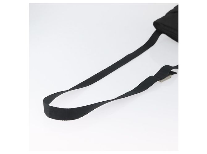 Borsa a Spalla PRADA in Nylon Nero Auth bs33979 - vista 7