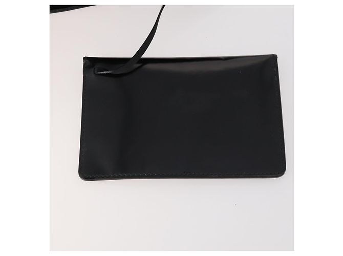Borsa Tote in Pelle Salvatore Ferragamo 2 Pezzi Nera Auth 168827 Nero - vista 11