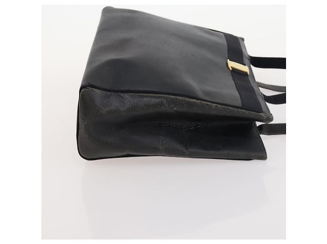 Borsa Tote in Pelle Salvatore Ferragamo 2 Pezzi Nera Auth 168827 Nero - vista 15
