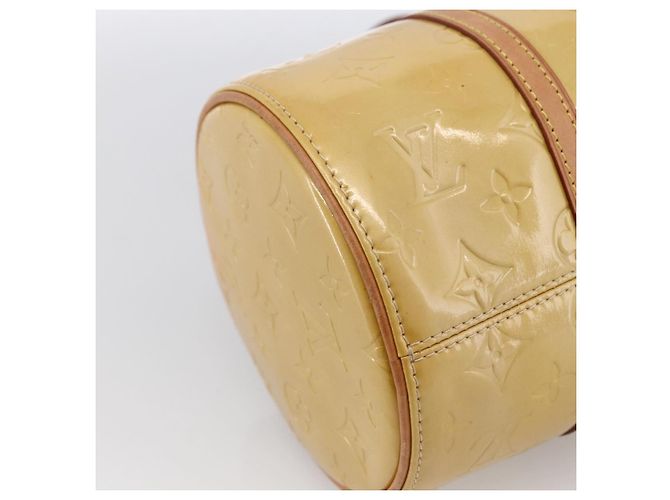 LOUIS VUITTON Borsa a Mano Monogram Vernis Bedford Beige M91006 LV Auth 170055 - Ansicht 15