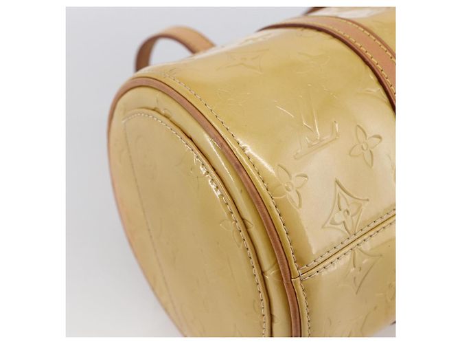 LOUIS VUITTON Borsa a Mano Monogram Vernis Bedford Beige M91006 LV Auth 170055 - Ansicht 17