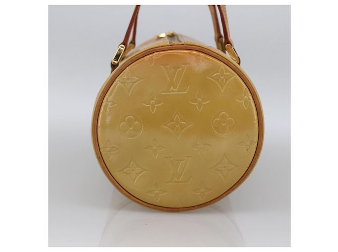 LOUIS VUITTON Borsa a Mano Monogram Vernis Bedford Beige M91006 LV Auth 170055 - Ansicht 3