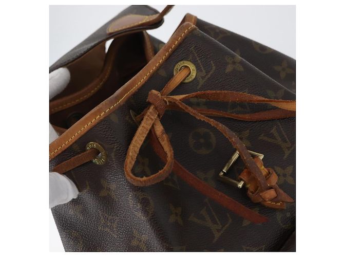 LOUIS VUITTON Zaino Monogram Montsouris MM M51136 LV Auth LNZ999A Monogramma - vista 10