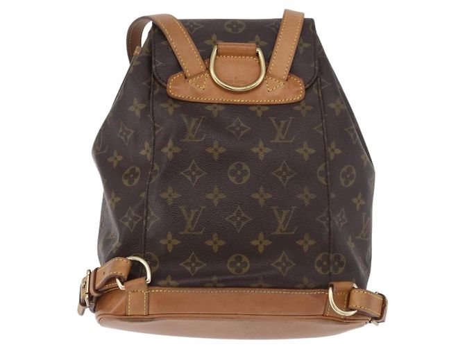 LOUIS VUITTON Zaino Monogram Montsouris MM M51136 LV Auth LNZ999A Monogramma - vista 2