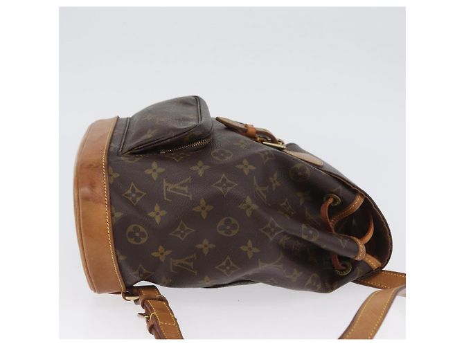 LOUIS VUITTON Zaino Monogram Montsouris MM M51136 LV Auth LNZ999A Monogramma - vista 3