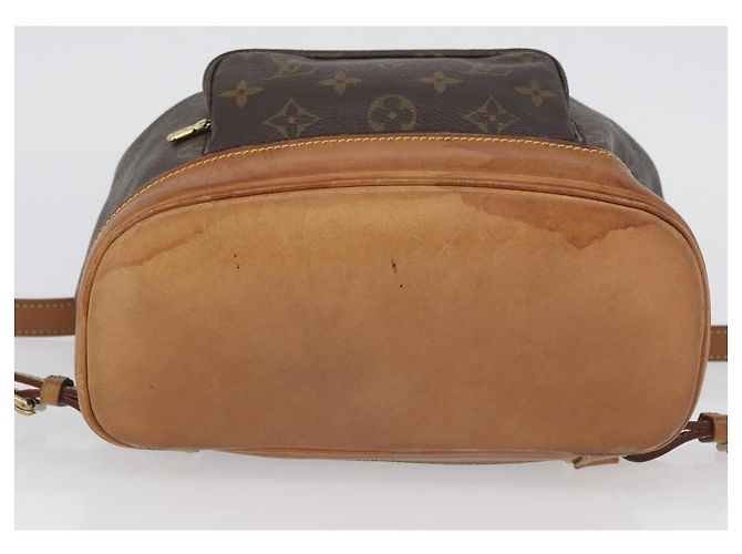 LOUIS VUITTON Zaino Monogram Montsouris MM M51136 LV Auth LNZ999A Monogramma - vista 5