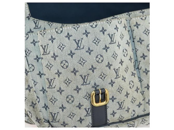 LOUIS VUITTON Mini Sac Maman Monogram Blu M42350 LV Auth BA11171 - vista 10