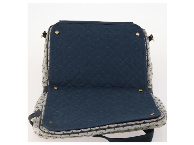 LOUIS VUITTON Mini Sac Maman Monogram Blu M42350 LV Auth BA11171 - vista 18