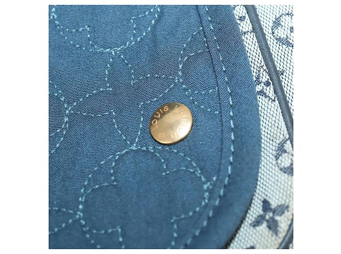 LOUIS VUITTON Mini Sac Maman Monogram Blu M42350 LV Auth BA11171 - vista 19