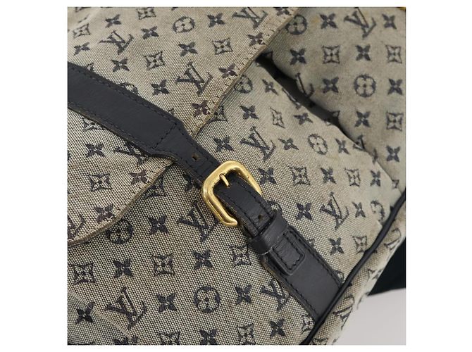LOUIS VUITTON Mini Sac Maman Monogram Blu M42350 LV Auth BA11171 - vista 20
