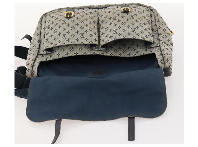 LOUIS VUITTON Mini Sac Maman Monogram Blu M42350 LV Auth BA11171 - vista 22