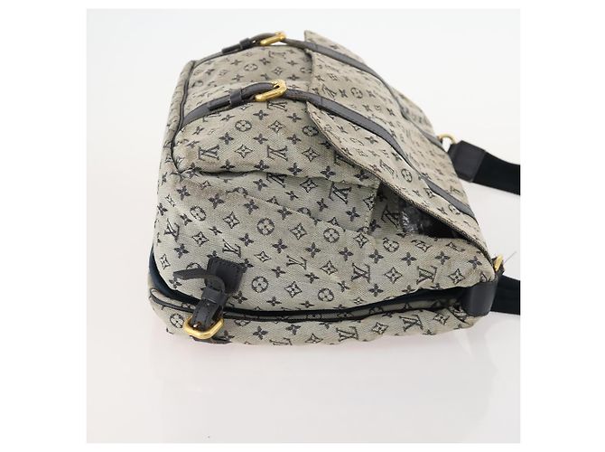 LOUIS VUITTON Mini Sac Maman Monogram Blu M42350 LV Auth BA11171 - vista 3