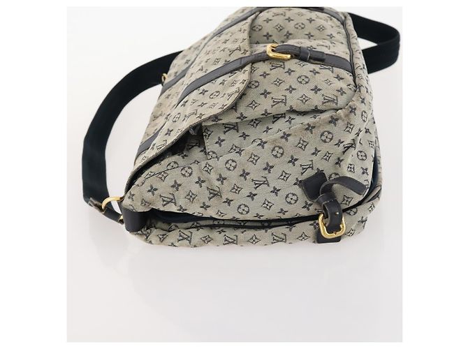 LOUIS VUITTON Mini Sac Maman Monogram Blu M42350 LV Auth BA11171 - vista 4