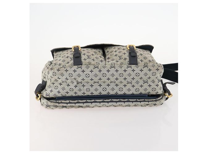 LOUIS VUITTON Mini Sac Maman Monogram Blu M42350 LV Auth BA11171 - vista 5