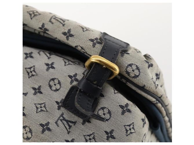 LOUIS VUITTON Mini Sac Maman Monogram Blu M42350 LV Auth BA11171 - vista 9