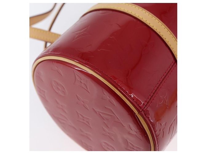 LOUIS VUITTON Borsa a Mano Monogram Vernis Bedford Rossa M91986 LV Auth am11059V Rosso - vista 14