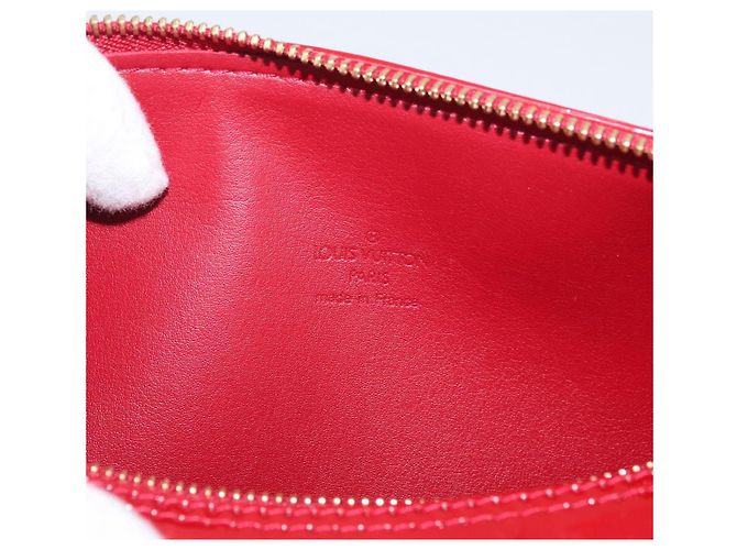 LOUIS VUITTON Borsa a Mano Monogram Vernis Bedford Rossa M91986 LV Auth am11059V Rosso - vista 18