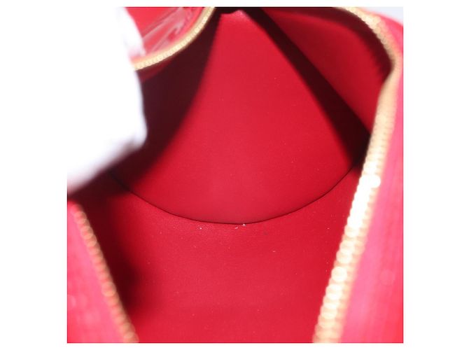 LOUIS VUITTON Borsa a Mano Monogram Vernis Bedford Rossa M91986 LV Auth am11059V Rosso - vista 19