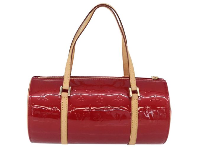 LOUIS VUITTON Borsa a Mano Monogram Vernis Bedford Rossa M91986 LV Auth am11059V Rosso - vista 2