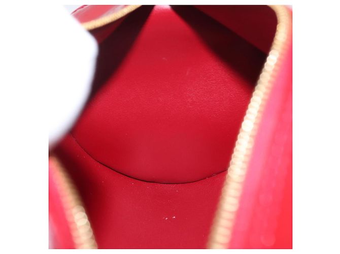 LOUIS VUITTON Borsa a Mano Monogram Vernis Bedford Rossa M91986 LV Auth am11059V Rosso - vista 20