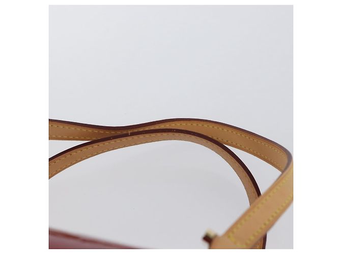 LOUIS VUITTON Borsa a Mano Monogram Vernis Bedford Rossa M91986 LV Auth am11059V Rosso - vista 8