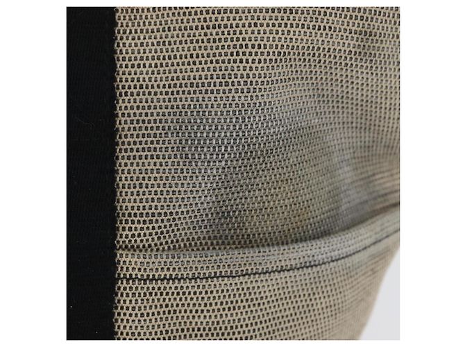 Hermès HERMES Sakso MM Handtasche aus Canvas Beige Silber Authentisch bs34048 - Ansicht 2