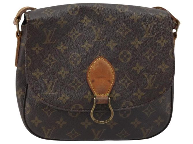LOUIS VUITTON Borsa a Spalla Monogram Saint Cloud GM M51242 LV Auth ARZ144 Monogramma - vista 13