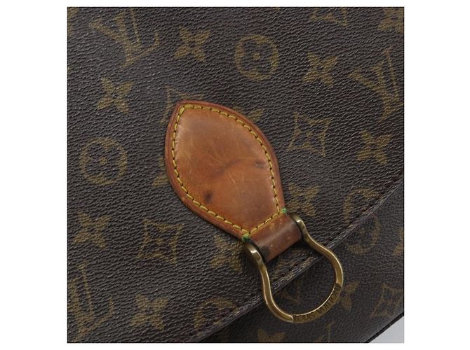 LOUIS VUITTON Borsa a Spalla Monogram Saint Cloud GM M51242 LV Auth ARZ144 Monogramma - vista 18