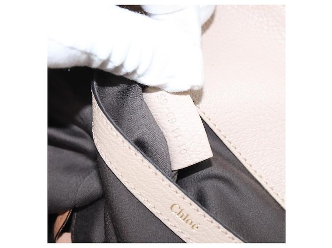 Chloé Bolso Chloe 2 en 1 Rosa Dorado Auth BA10878 - vista 11