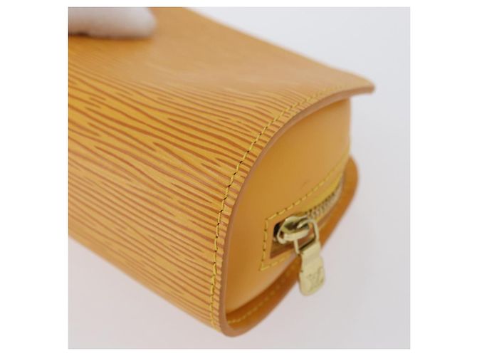 LOUIS VUITTON Pochette Dauphine PM Epi Gialla M48449 LV Auth ti3784 Giallo - vista 16