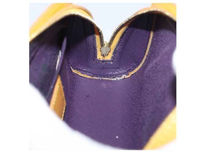LOUIS VUITTON Pochette Dauphine PM Epi Gialla M48449 LV Auth ti3784 Giallo - vista 17