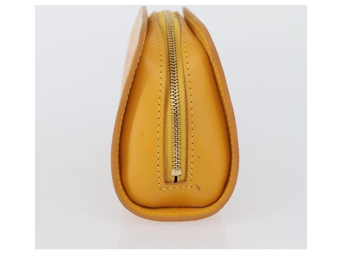 LOUIS VUITTON Pochette Dauphine PM Epi Gialla M48449 LV Auth ti3784 Giallo - vista 3