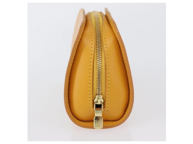 LOUIS VUITTON Pochette Dauphine PM Epi Gialla M48449 LV Auth ti3784 Giallo - vista 4