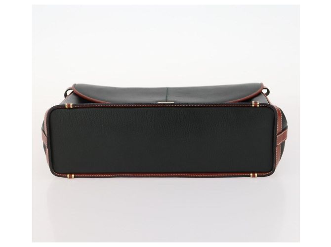 BALLY Borsa a Mano in Pelle 3 Pezzi Nero Rosa Auth mr2113 - vista 14