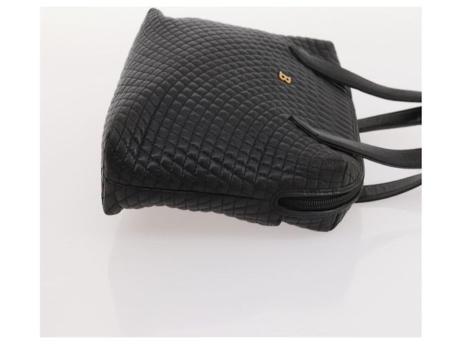 BALLY Borsa a Mano in Pelle 3 Pezzi Nero Rosa Auth mr2113 - vista 18