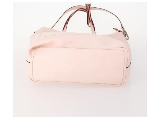 BALLY Borsa a Mano in Pelle 3 Pezzi Nero Rosa Auth mr2113 - vista 7