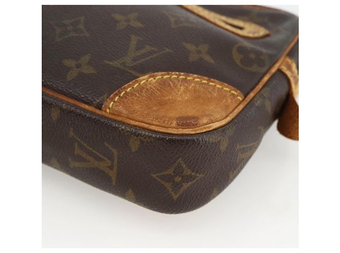 LOUIS VUITTON Clutch Marly Dragonne GM Monogram M51825 LV Auth ARZ278 Monogramma - vista 9