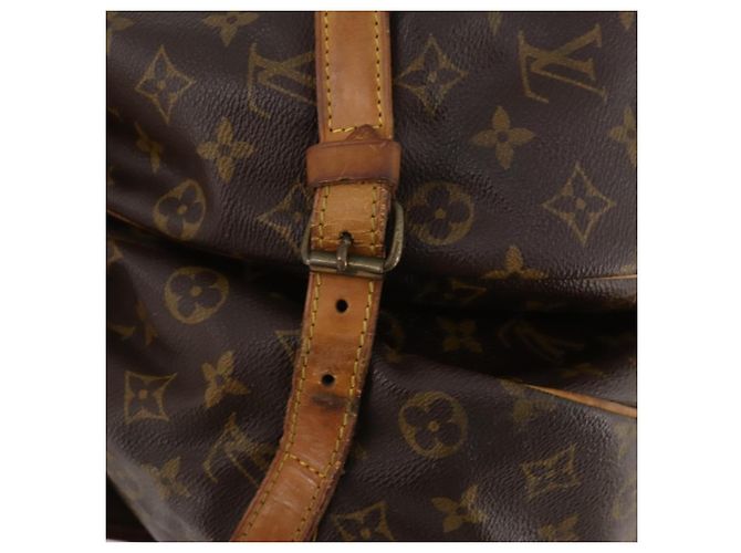 LOUIS VUITTON Borsa a Spalla Monogram Saumur 35 M42254 LV Auth hk3565 Monogramma - vista 19
