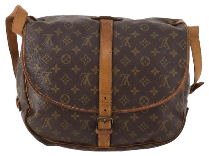 LOUIS VUITTON Borsa a Spalla Monogram Saumur 35 M42254 LV Auth hk3565 Monogramma - vista 2