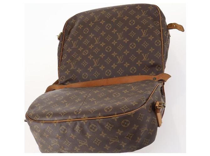 LOUIS VUITTON Borsa a Spalla Monogram Saumur 35 M42254 LV Auth hk3565 Monogramma - vista 20