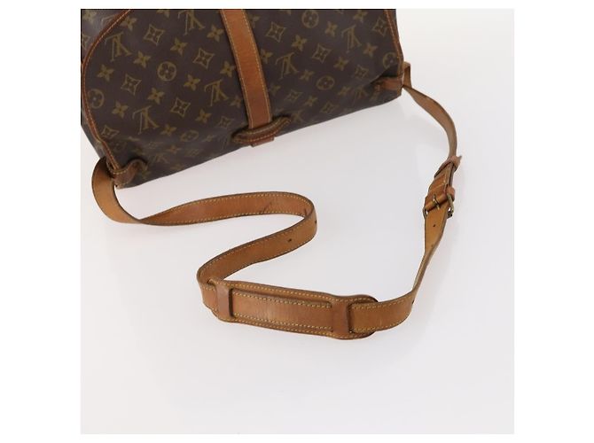 LOUIS VUITTON Borsa a Spalla Monogram Saumur 35 M42254 LV Auth hk3565 Monogramma - vista 7