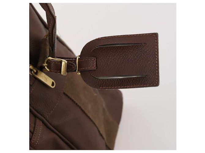 Borsa a Spalla Burberrys Nova Check in Pelle PVC Beige Oro Auth ep13571 D'oro - vista 11