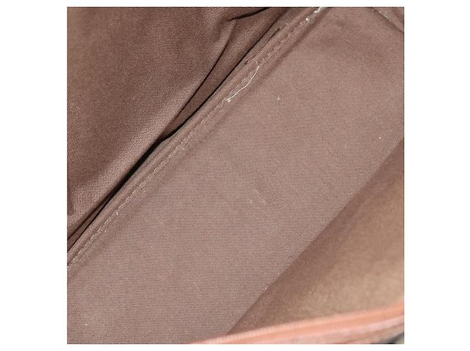 Borsa a Spalla Burberrys Nova Check in Pelle PVC Beige Oro Auth ep13571 D'oro - vista 12