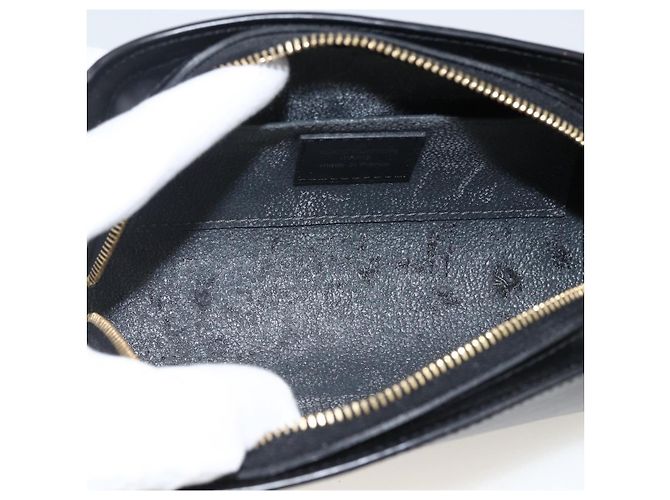LOUIS VUITTON Pochette Dauphine PM Epi Nera M48442 LV Auth BSZ408 Nero - vista 10