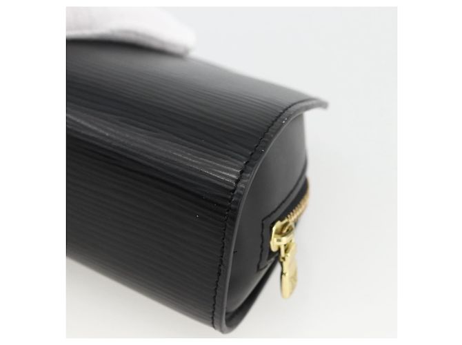 LOUIS VUITTON Pochette Dauphine PM Epi Nera M48442 LV Auth BSZ408 Nero - vista 15