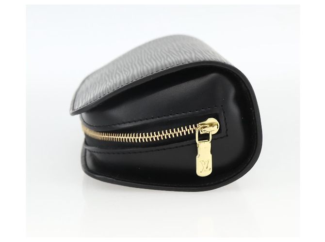 LOUIS VUITTON Pochette Dauphine PM Epi Nera M48442 LV Auth BSZ408 Nero - vista 3