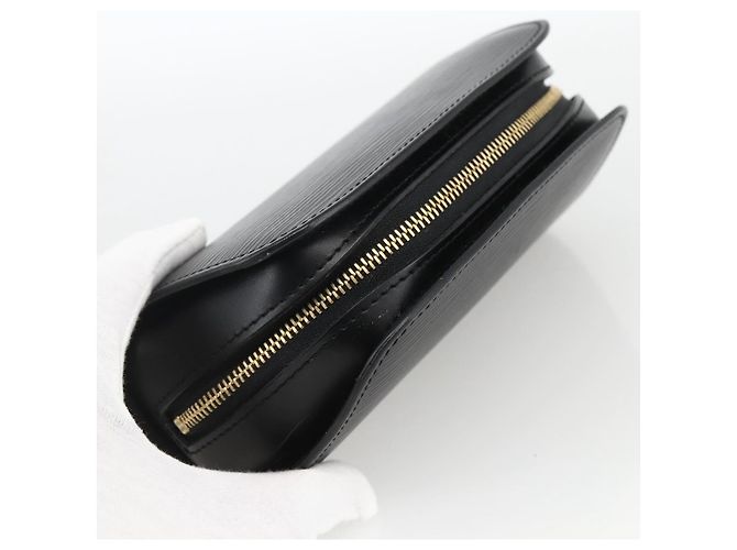 LOUIS VUITTON Pochette Dauphine PM Epi Nera M48442 LV Auth BSZ408 Nero - vista 5