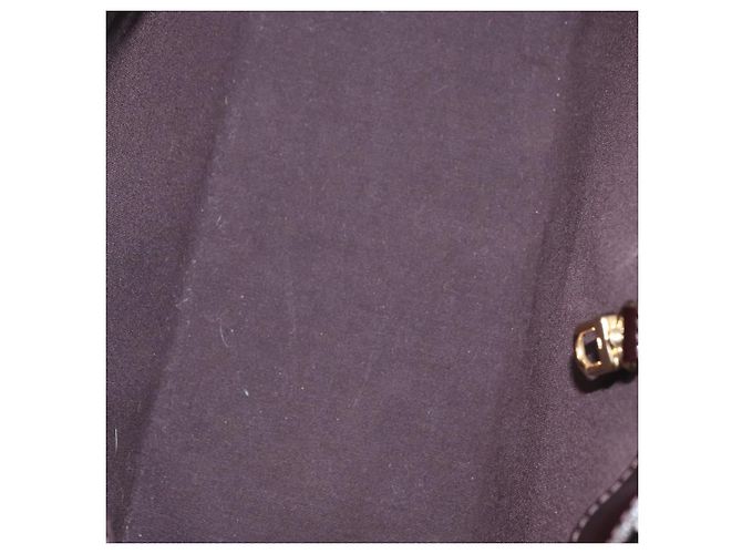 LOUIS VUITTON Borsa Wilshire PM Monogram Vernis Amarante M93641 Auth LV ka3116 Bordò - vista 11
