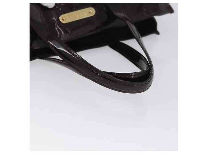 LOUIS VUITTON Borsa Wilshire PM Monogram Vernis Amarante M93641 Auth LV ka3116 Bordò - vista 8